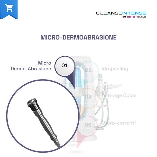 Manipolo micro-dermoabrasione